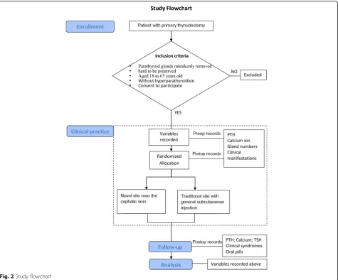 Fig. 2 Study flowchart