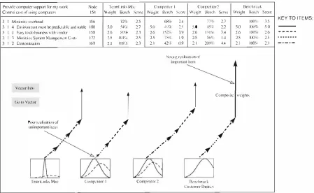 Figure 6 Representation of a VCA Vector Display 
