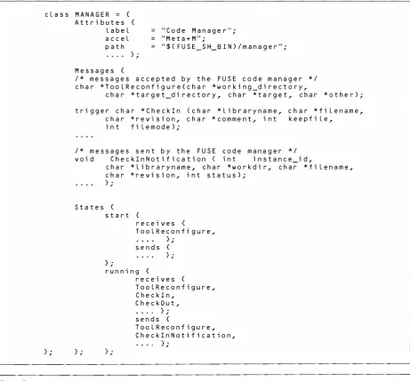 Figure 8 DEC FUSE Tool Integration Language File 