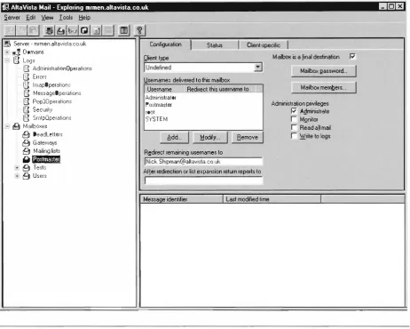 Figure 4 Windows-based Administration 