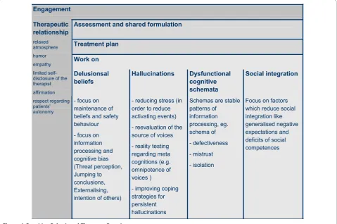 Figure 4 Cognitive Behavioural Therapy - Overview.