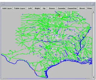Figure 4.5 Adding Layers from Shapefile 