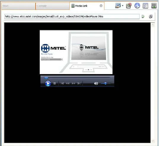 Figure 27: Streaming Audio or Video Tab 