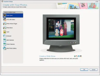 Figure 1-11: Click Create in either Standard Edit or Quick Fix mode to open the Creation Setup window.