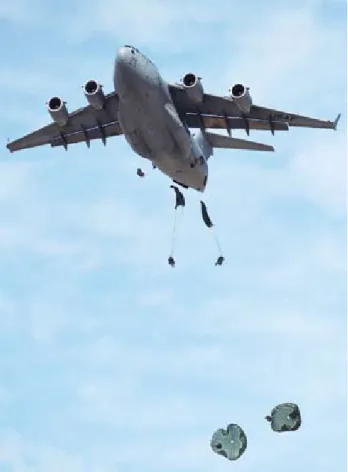 Figure 13-7. The C-130 Hercules. The C-130 is the most  versatile fixed-wing aircraft used for aeromedical  evacua-tion