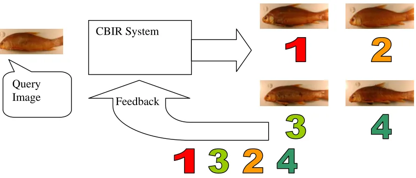 Figure 7: CBIR can be trained by the user 