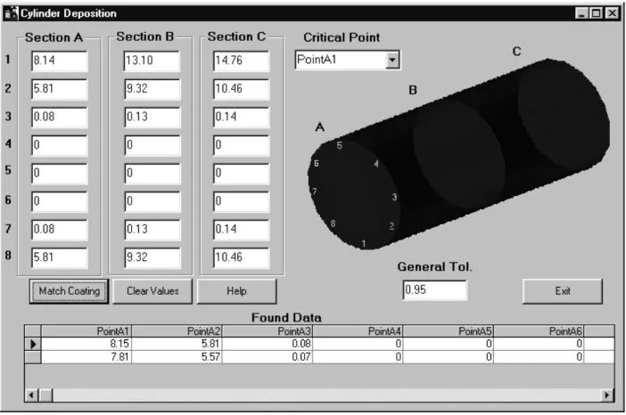 Figure 5. The database interface utility graphical user interface [2] 