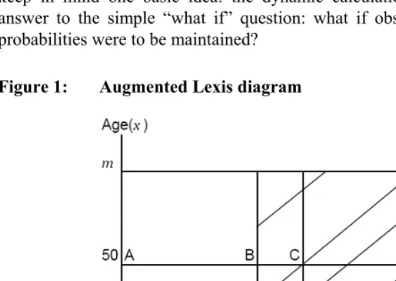 Figure 1: Augmented Lexis diagram 