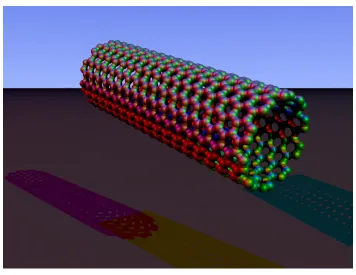 Figure 1.4 Single wall carbon nanotube 
