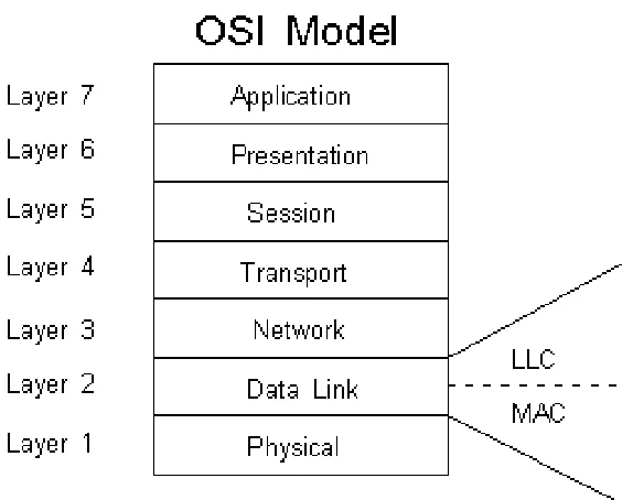 Figure 1: OSI Reference Model [8] 