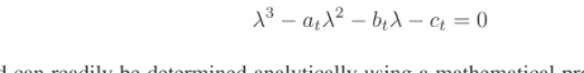 Table 1:Comparison of Two Age Group Intrinsically Dynamic Model ValuesFrom Equations (15) and (19) With Those From a Population Projection