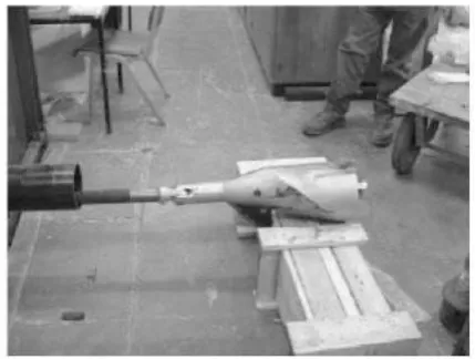 Fig.4:  Clampburster pipe splitting device (from Rogers et al. 2002)  
