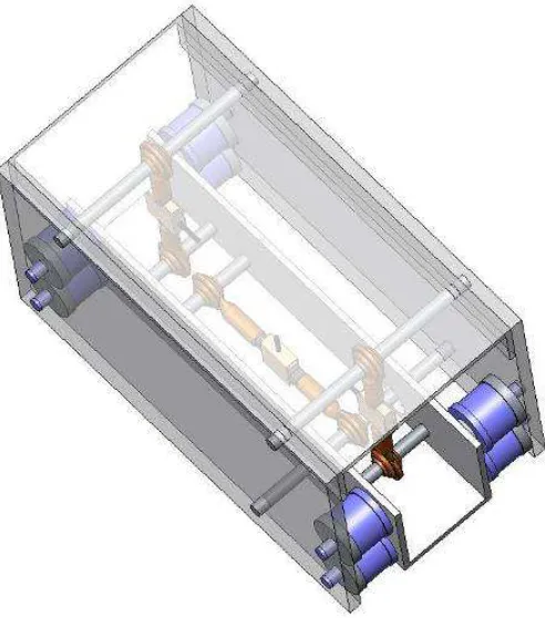 Figure 6 – Force balance CAD model  