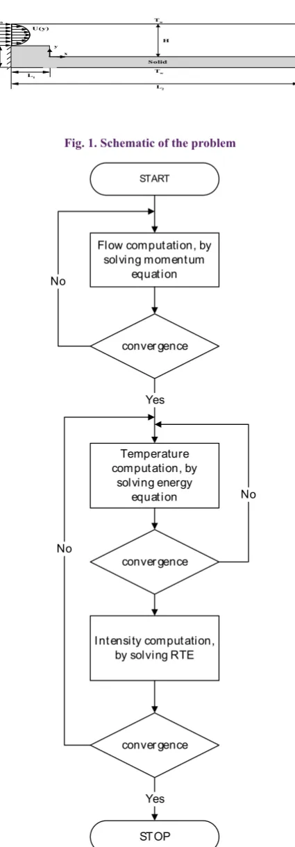 Fig. 1. Schematic of the problem