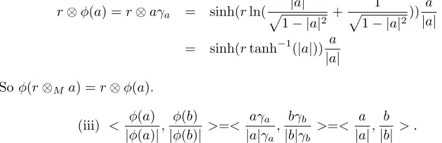 Figure 1. gyroline passing through two points a and b and their midpoint m.
