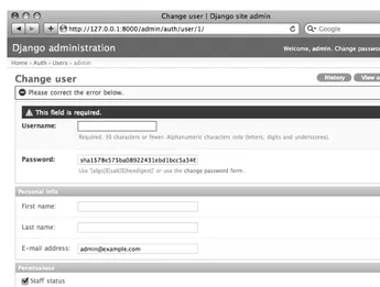 Figure 6-6. An object history page