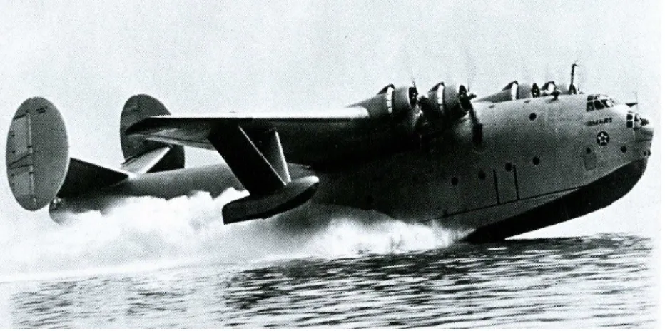 Figure 1. XPB2M-1 Martin Mars prototype classed as a flying boat type seaplane (Yenne 1977)