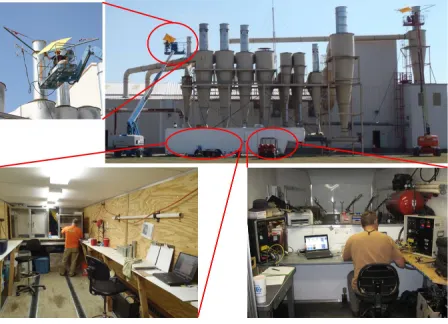 Figure 11. Schematic of split stream, single cleaner 3rd stage seed-cotton cleaning system without dryer (gin C).