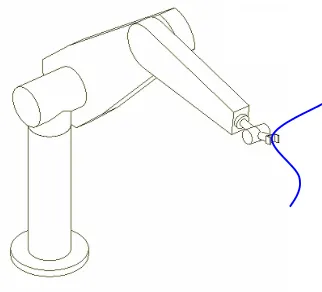 Figure 1. schematic diagram of the manipulator 