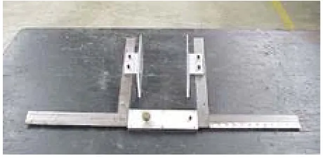 Fig. 2. Transducer installed in bale tie to measure bale tie 