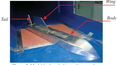 Figure 1. Wind tunnel and the test section.