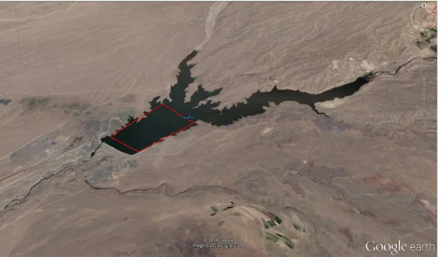 Figure 5. the image of Tanguie dam from google earth 