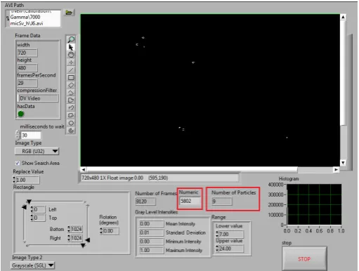 Figure 3: The program designed for this experience
