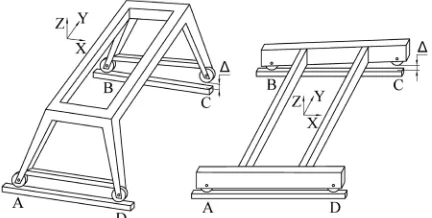 Fig. 1.  Undercarriage frames of crane and earth-moving machines