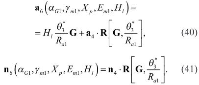 Fig. 4.  Projection of pinion head-cutter  