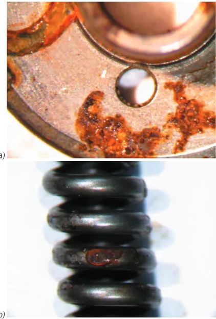 Fig. 6.  Corrosion density according to operational mileages