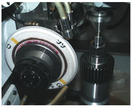 Fig. 3.  Profiling of a gear