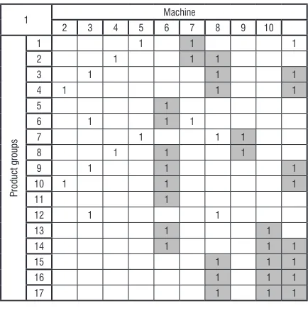Fig. 3.  Preview of the initial matrix for RJ-3
