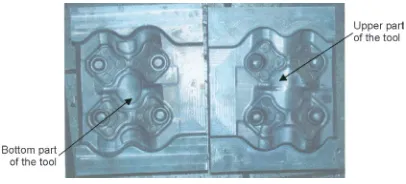 Fig. 1. Example of forging tool