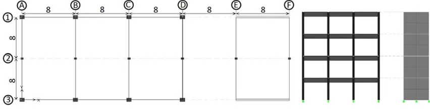 Table 3 DDBD parameters calculated for RC wall-frame models.