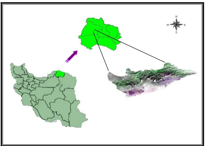 Fig 2. Location of the study area 