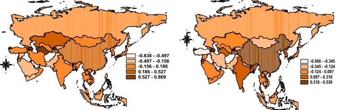 Figure a: Global Model Residuals Map.  