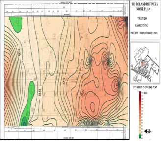 Fig. 5. Sound map in Unit 200 