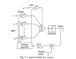 Fig. 2. A typical model o f a neuron
