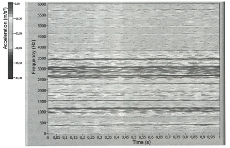 Fig. 6. Pinion with a crack in the tooth mot