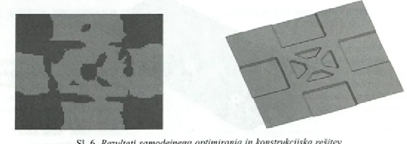 Fig. 6. Result o f the automatic optimization and the proposed design solution