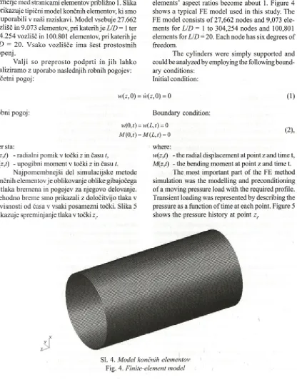 Fig. 4. Finite-element model