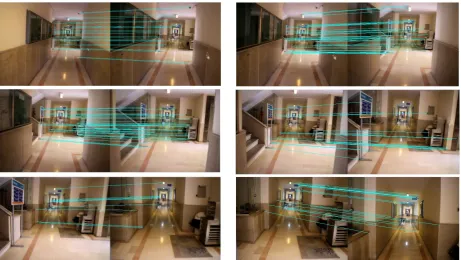 Figure 9. obstacle points extracted from sequential frames of a video  