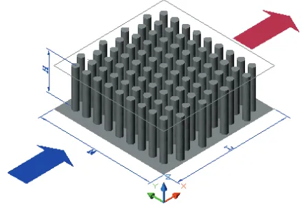 Figure 1: General geometrical layout