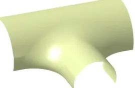 Fig. 1. Saddle-like part for simulation of TPIF. 