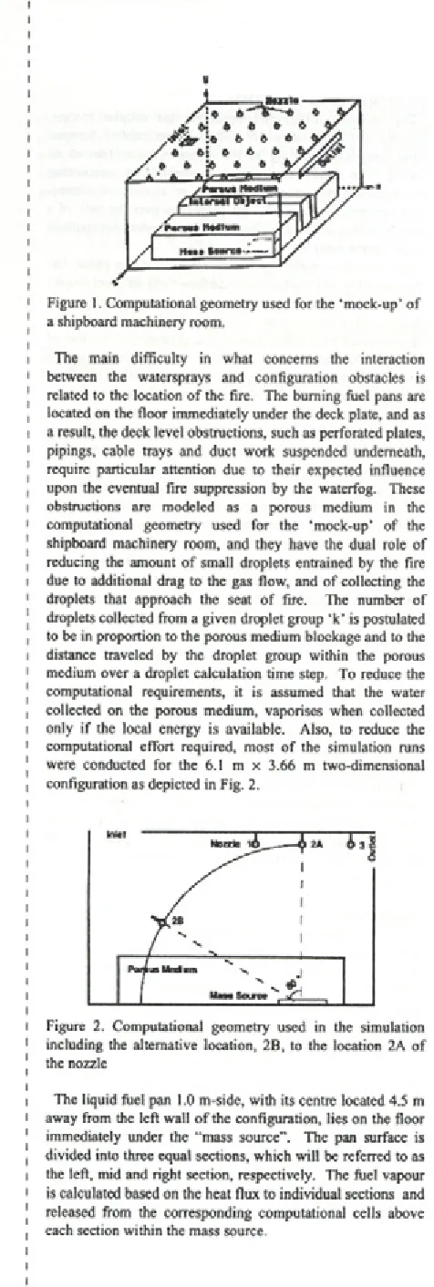 Figure 1. Computational geometry used for the ‘mock-up’ of 