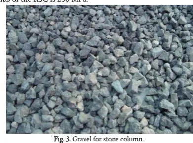 Fig. 3. Gravel for stone column. 