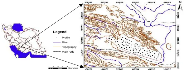 Fig. 1. Geographical location of case study