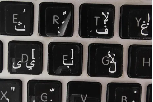 Figure 2: Keyboard with two alphabets.