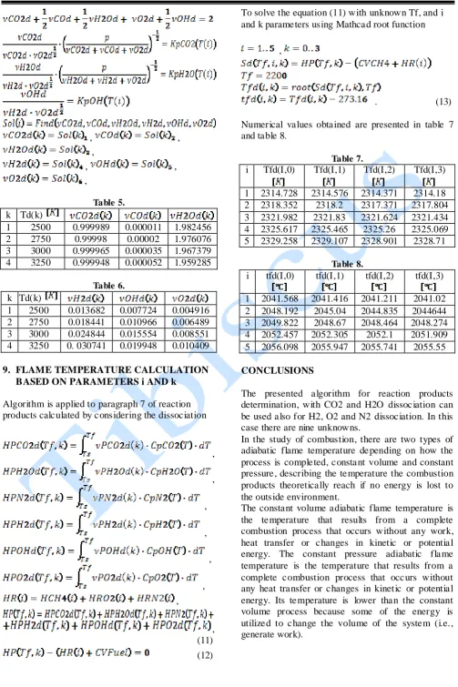 Table 7. Tfd(I,1) 