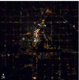 Figure 2: Las Vegas Strip at Night from Space 